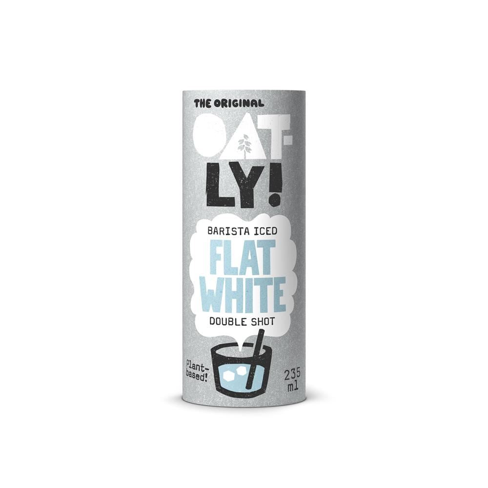 Oatly Chilled Oatly Oat Drink Barista Iced Flat White 235ml