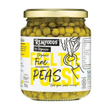 Realfoods by Organico Organic Fine Peas in Water 370g