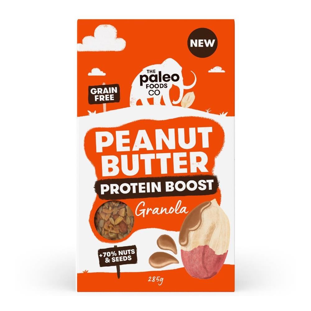 The Paleo Foods Co Peanut Butter Grain Free Granola 285g