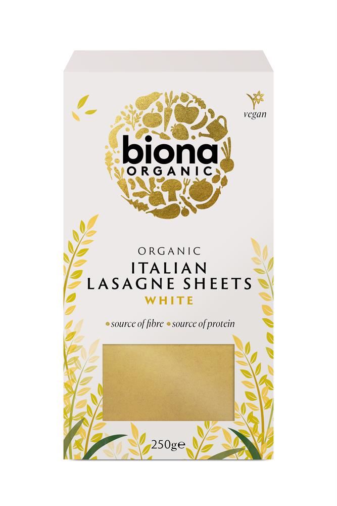 Biona White Lasagne Organic 250g