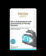 Proven 50 + A-Z Multivitamin 30 Capsules