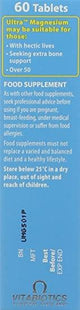 Vitabiotics Ultra Magnesium - 60 Tablets