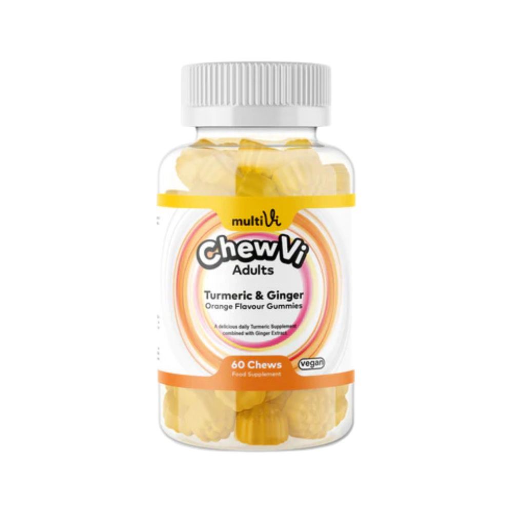 MultiVi Turmeric & Ginger Gummies Orange Flavour 60 gummies