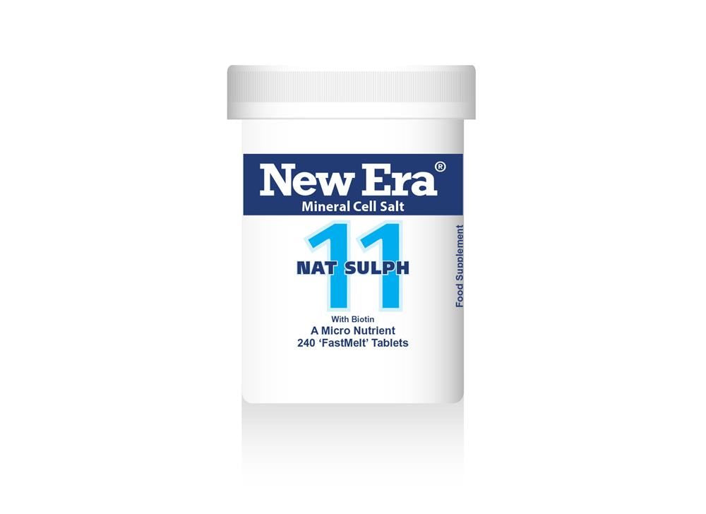 New Era No. 11 Nat Sulph 240 tablets