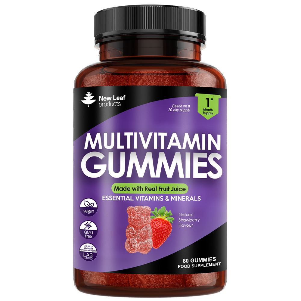 New Leaf Products Multivitamin Coated Gummies For Adults 60 gummies