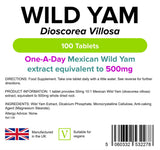 Lindens Wild Yam 500mg - 100 Tablets - image 2