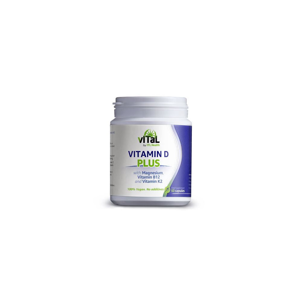 Mag365 Vitamin D Plus With Vitamin D3 B12 K2 60 Capsules