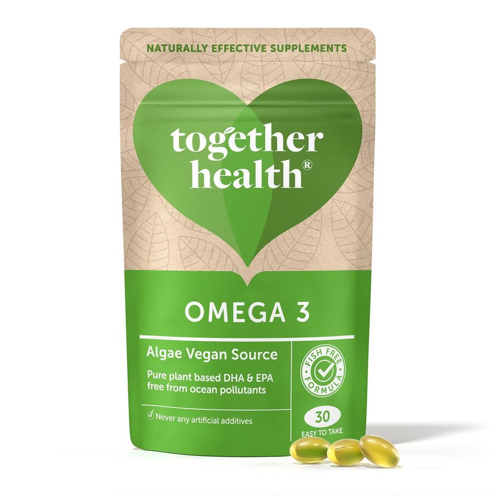 Together Health Together Algae Omega 3 DHA & EPA 30 Capsules