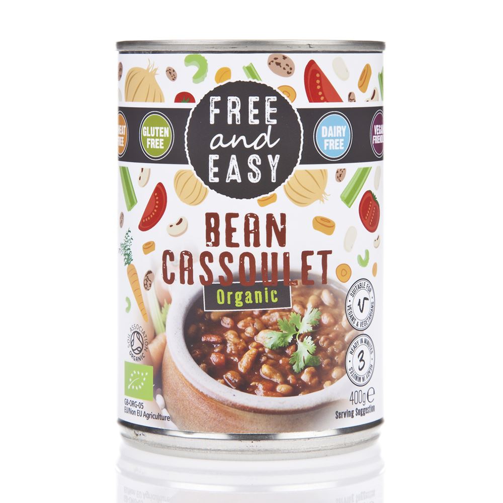 Free & Easy Organic Bean Cassoulet 400g