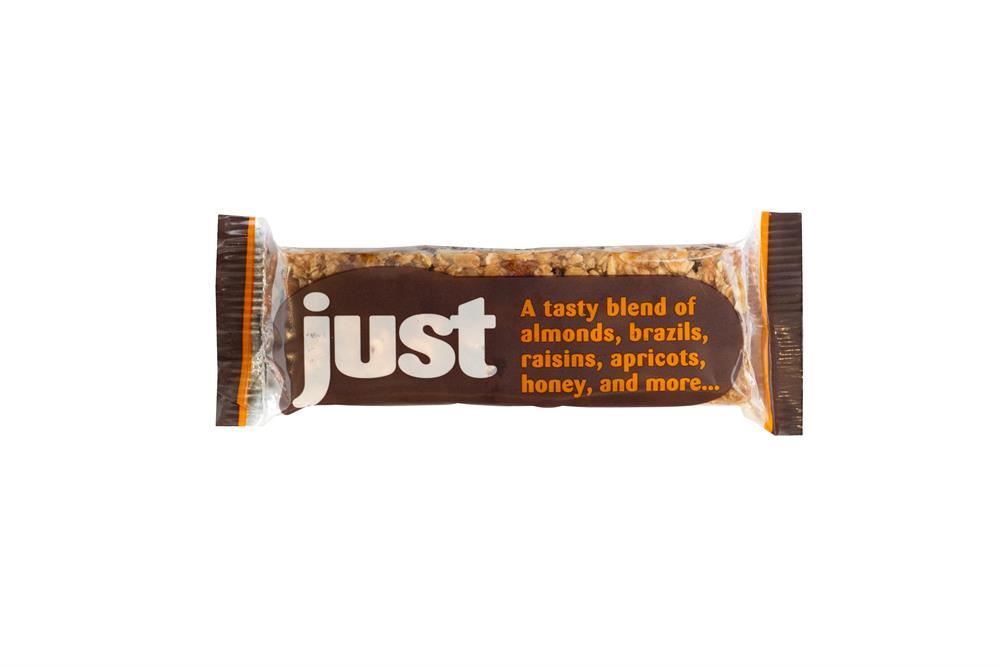 JUST Fruit & Nut Cereal Bar 60g - 12 Pack