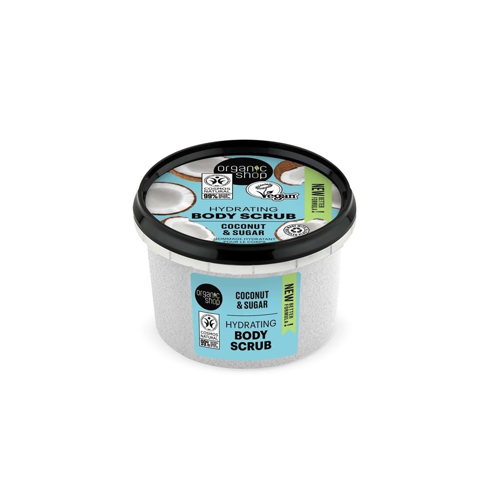 Organic Shop OS Hydrating Body Scrub Coconut & Sugar 250ml