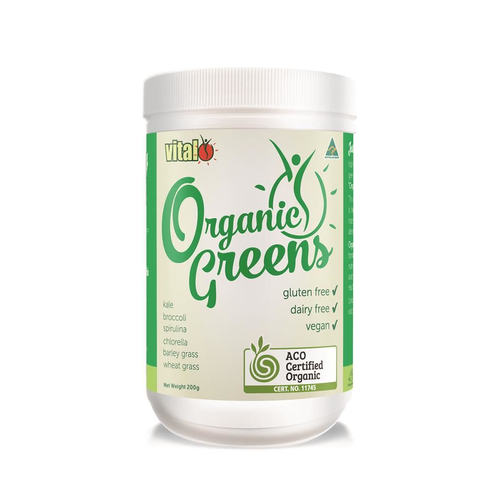 Vital Organic Greens Powder 200g