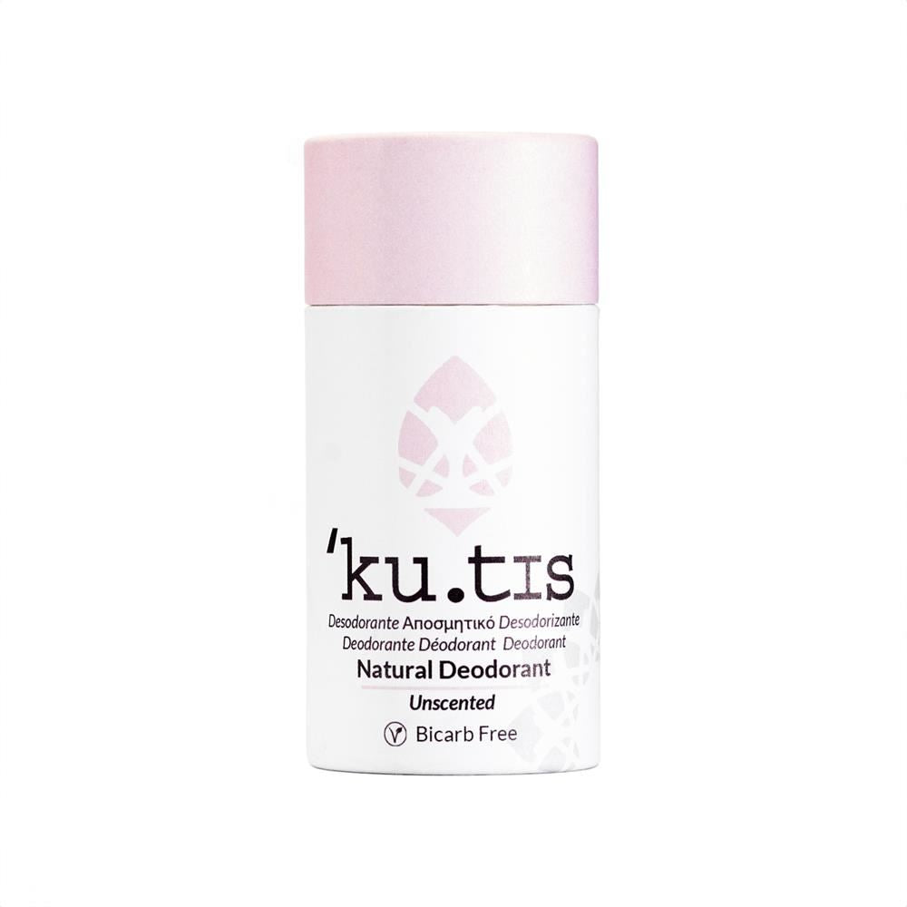 Kutis Skincare Plastic Free Natural Bicarb Free Vegan Unscented Deodorant 50g