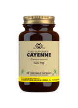 Solgar Cayenne 520 mg - 100 Vegicaps