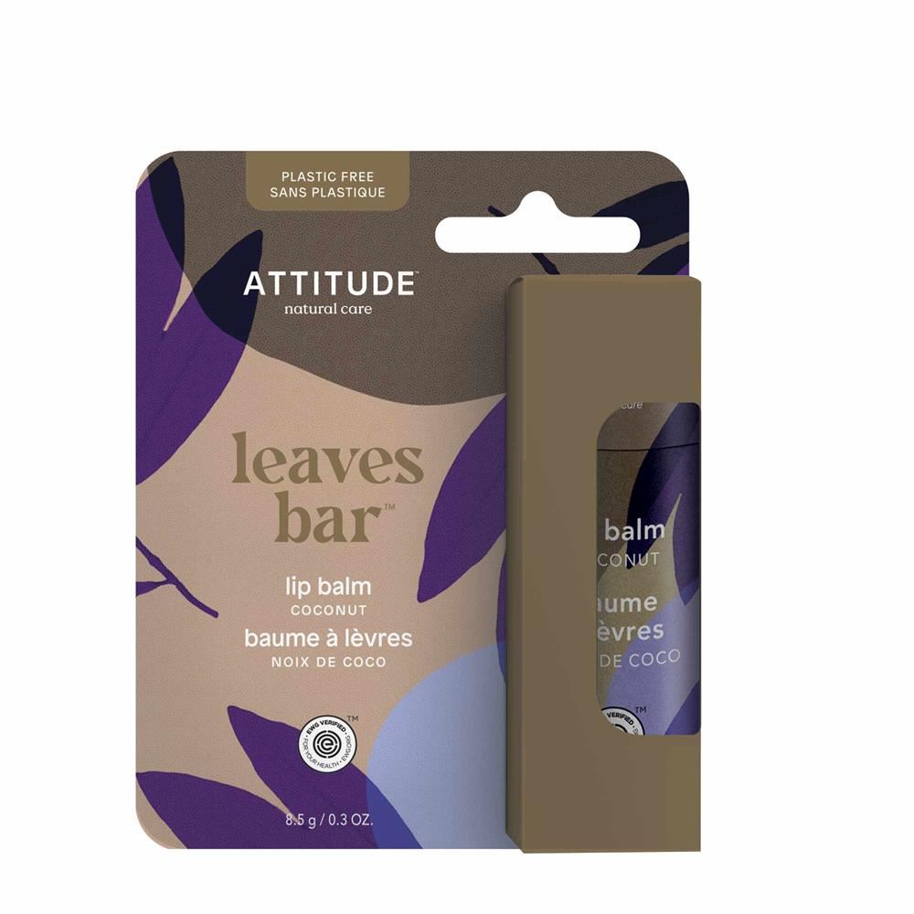 Attitude Plastic-Free Lip balm COCONUT 85g