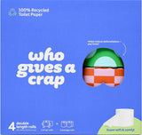Who Gives A Crap Classic Soft Double Length Toilet Roll -4 pack