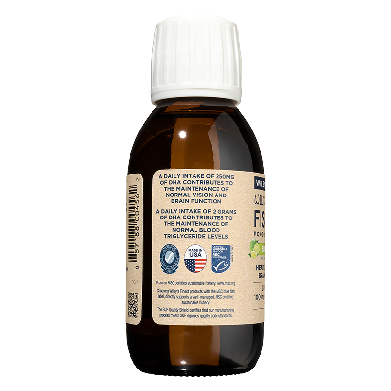 Wiley's Finest UK Summit DHA Wild Alaskan Fish Oil 125ml