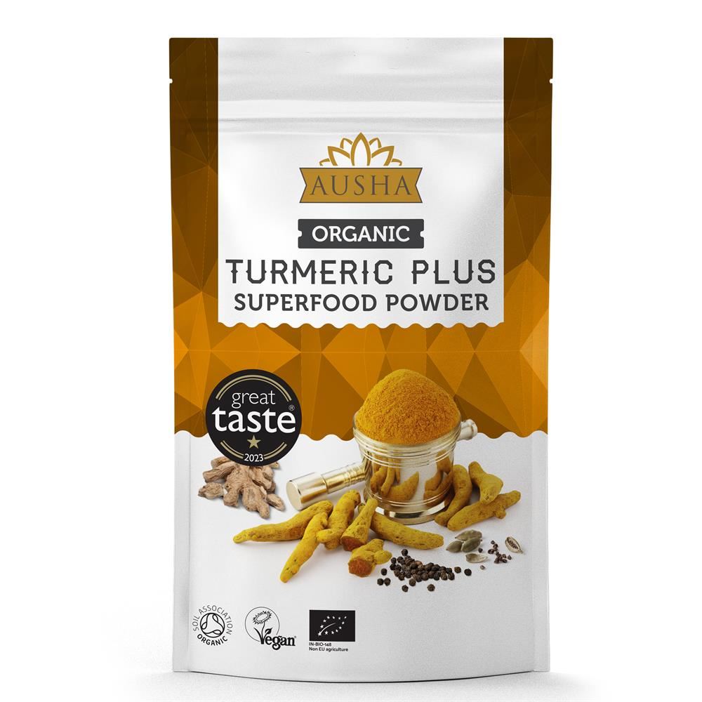 AUSHA Organic Turmeric Superfood Powder 250g