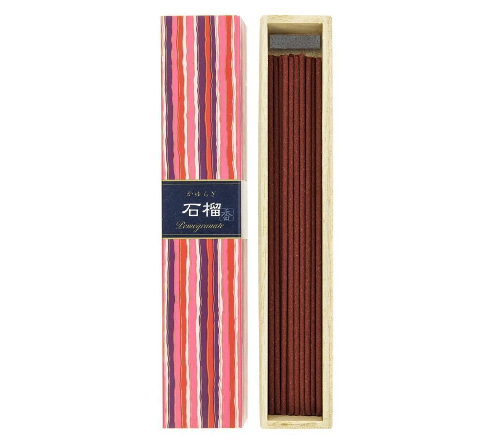 Nippon Kodo Kayuragi Incense - Pomegranate 40 Sticks - 6 Pack
