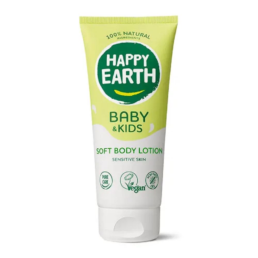 Happy Earth Soft Body Lotion for Baby & Kids 200ml - 2 Pack
