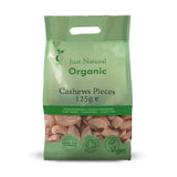 Just Natural Organic Organic Cashews Pieces 125g