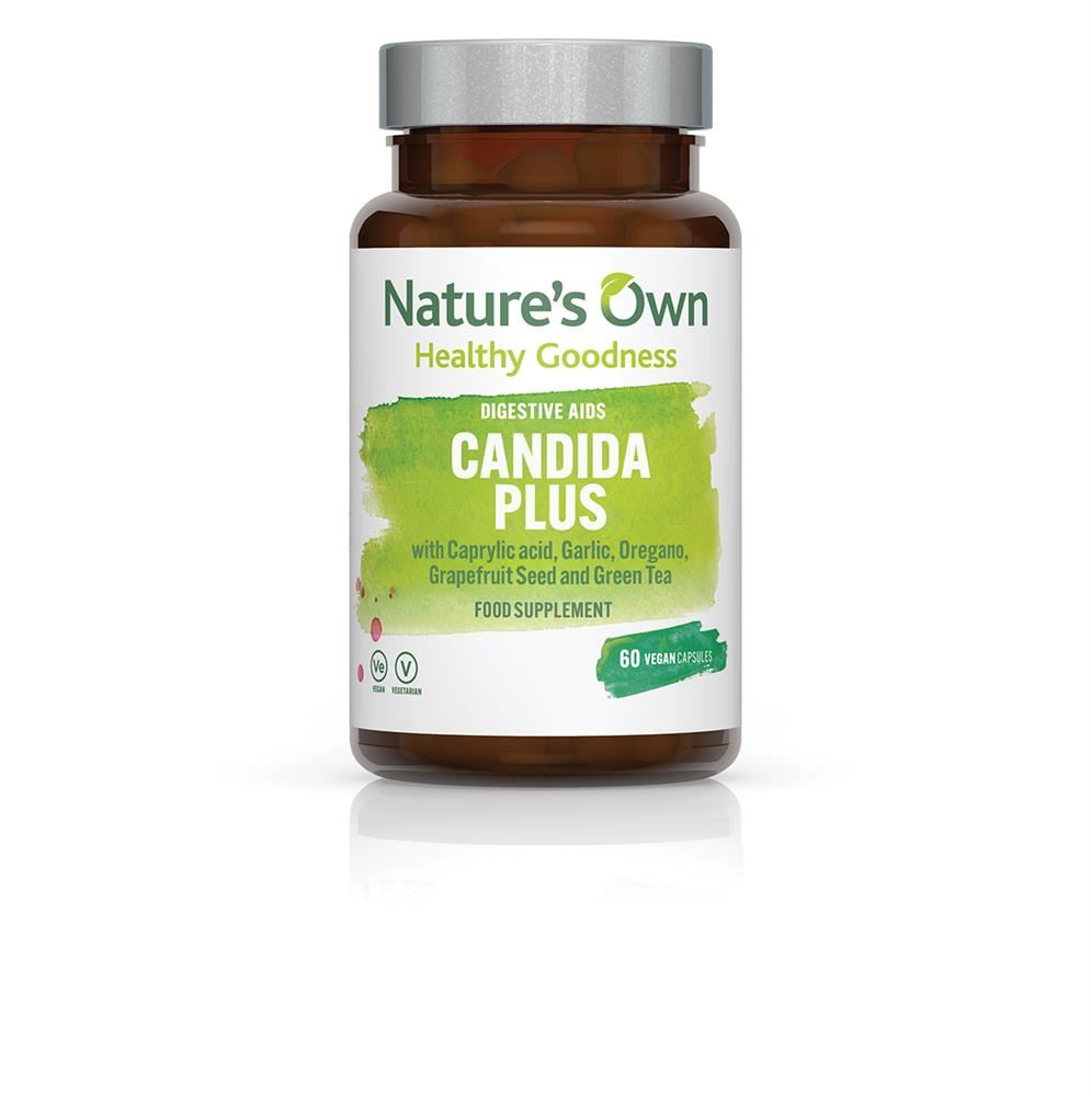 Natures Own Candida Plus 60 Capsules