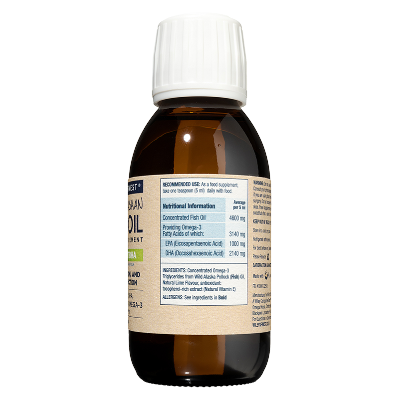 Wiley's Finest Summit DHA Liquid Wild Alaskan Fish Oil - 125ml