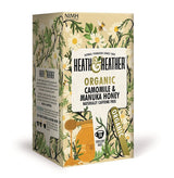 Heath And Heather Organic Camomile & Manuka Honey 20 Bags
