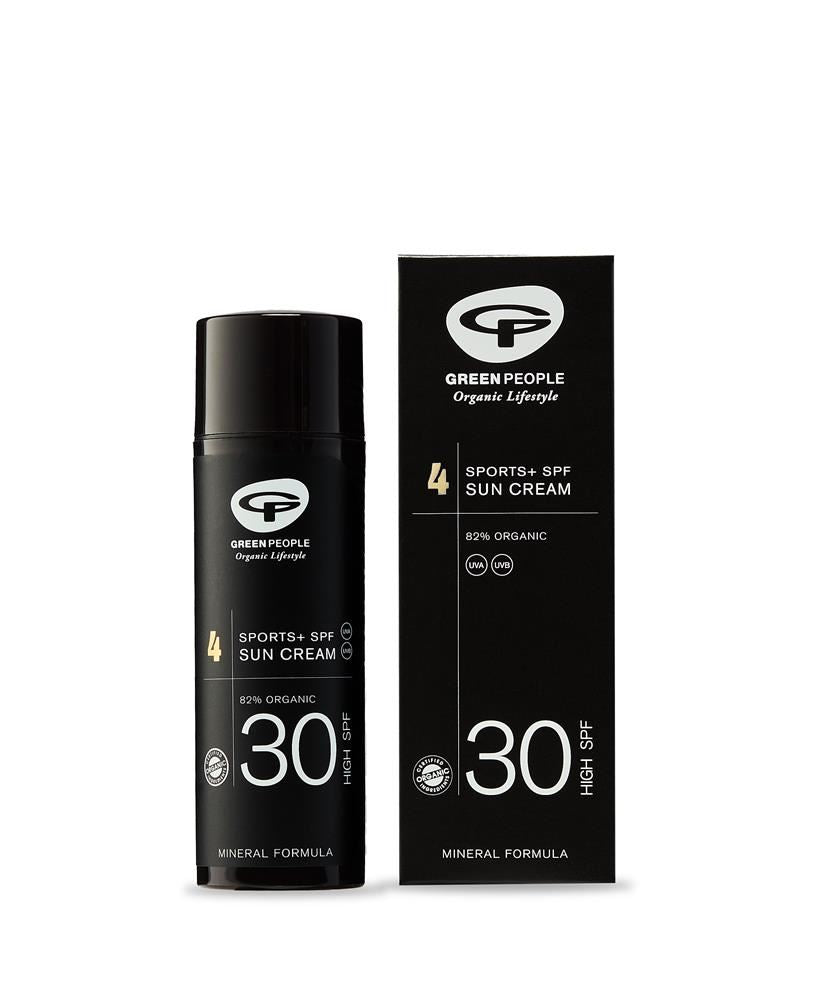 Green People Mens No.4 Mineral Sports + SPF30 Sun Cream 50 ml