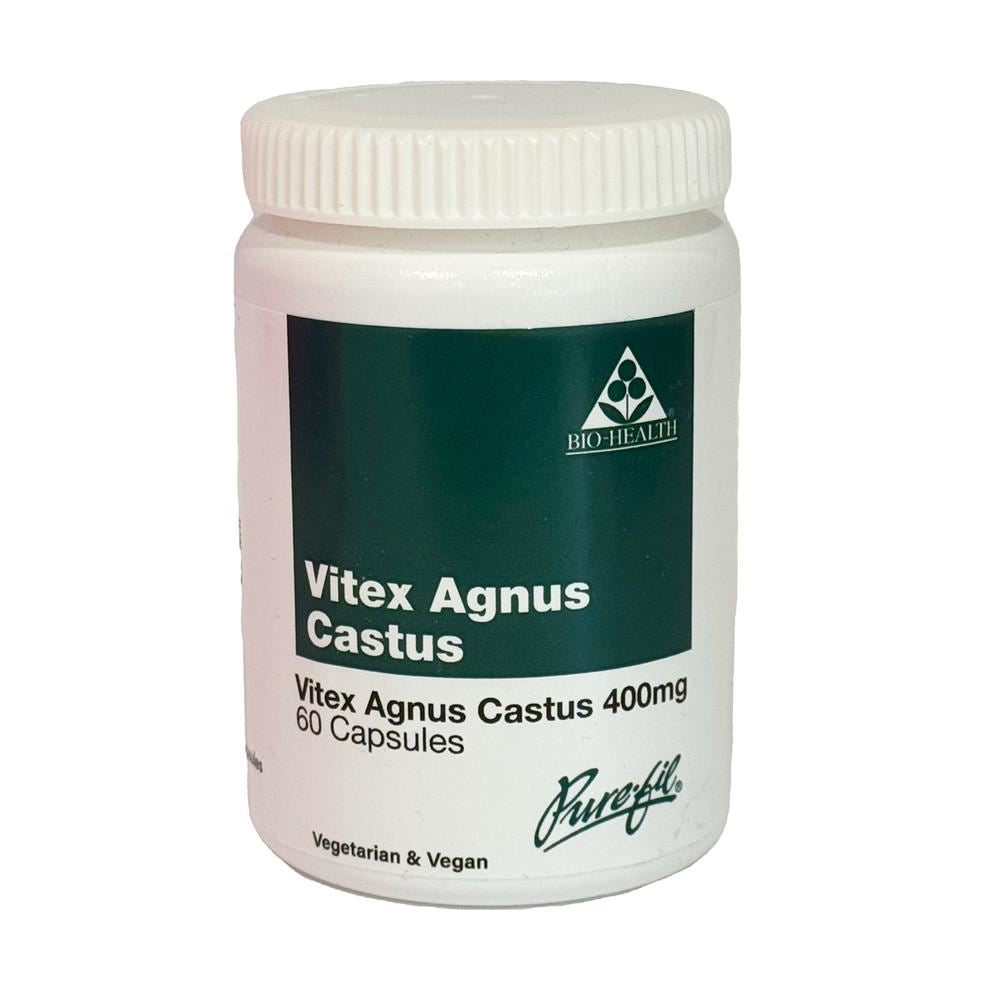 Bio Health Pure powdered Vitex Agnus Castus 60 Capsules