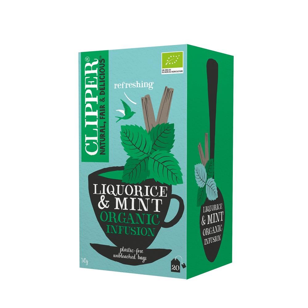Clipper Tea Liquorice and Mint Tea 20 Bags