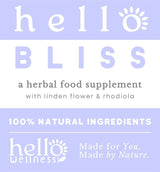 Hello Wellness Hello?Bliss mood support 400mg 30 caps