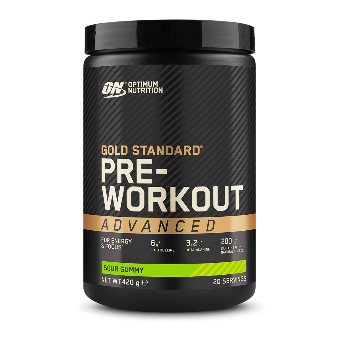 Optimum Nutrition Gold Standard Pre-Workout Advanced 420g Sour Gummy