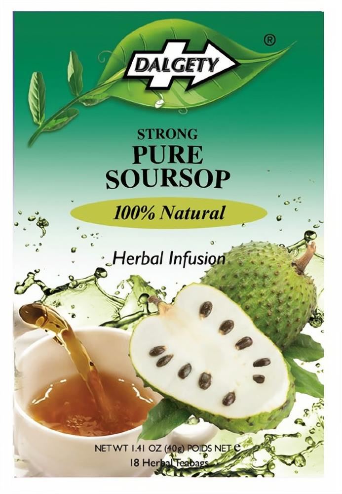 Dalgety Teas Strong Pure Soursop 18 Teabags - 6 Pack