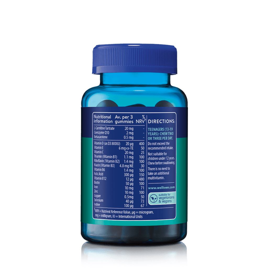 Vitabiotics Wellteen Him Mixed Berry & Cherry - 60 Gummies