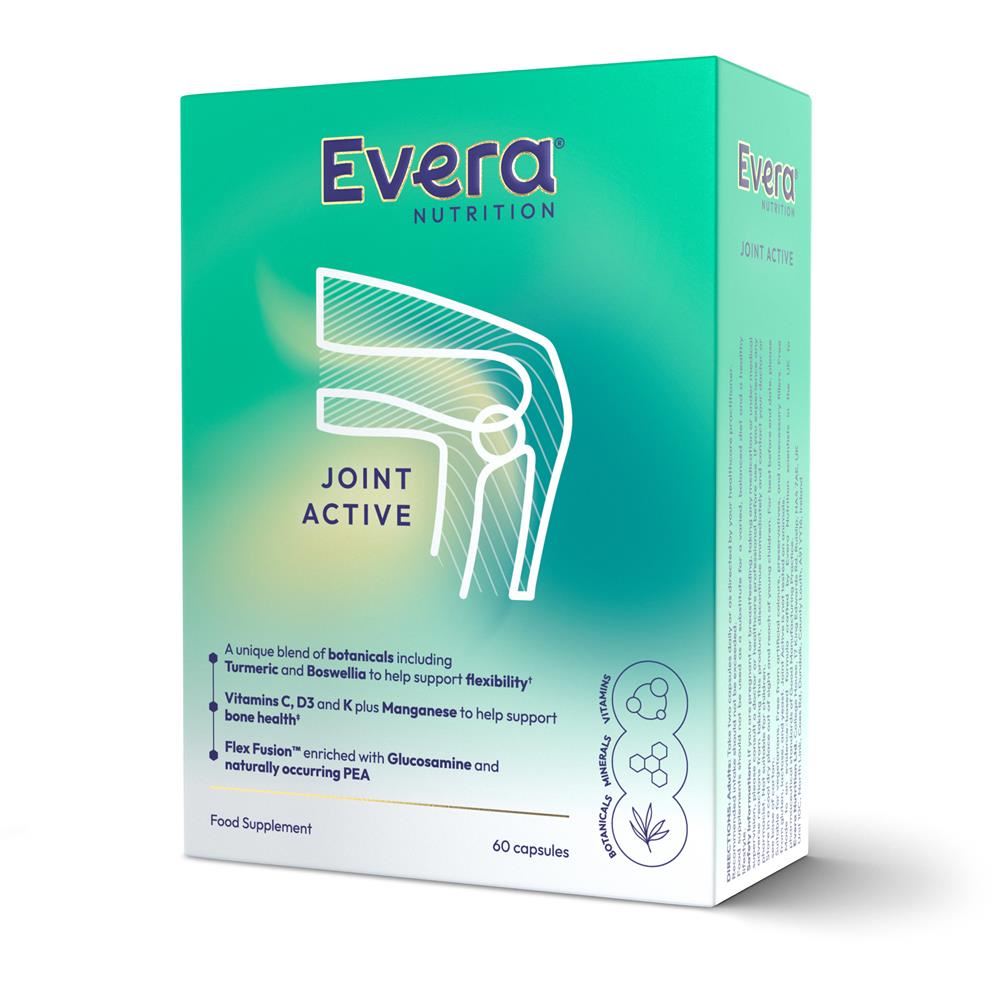 Evera Nutrition Joint Active 60 Capsules Vegetarian Supplement
