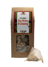 Genni Sea Moss and Ginseng Bio Degradable Pyramid 15 Tea Bags