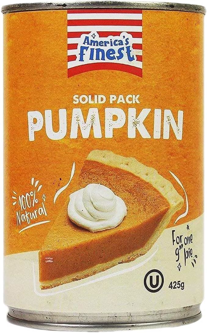 America's Finest 100% Pumpkin Puree 425g