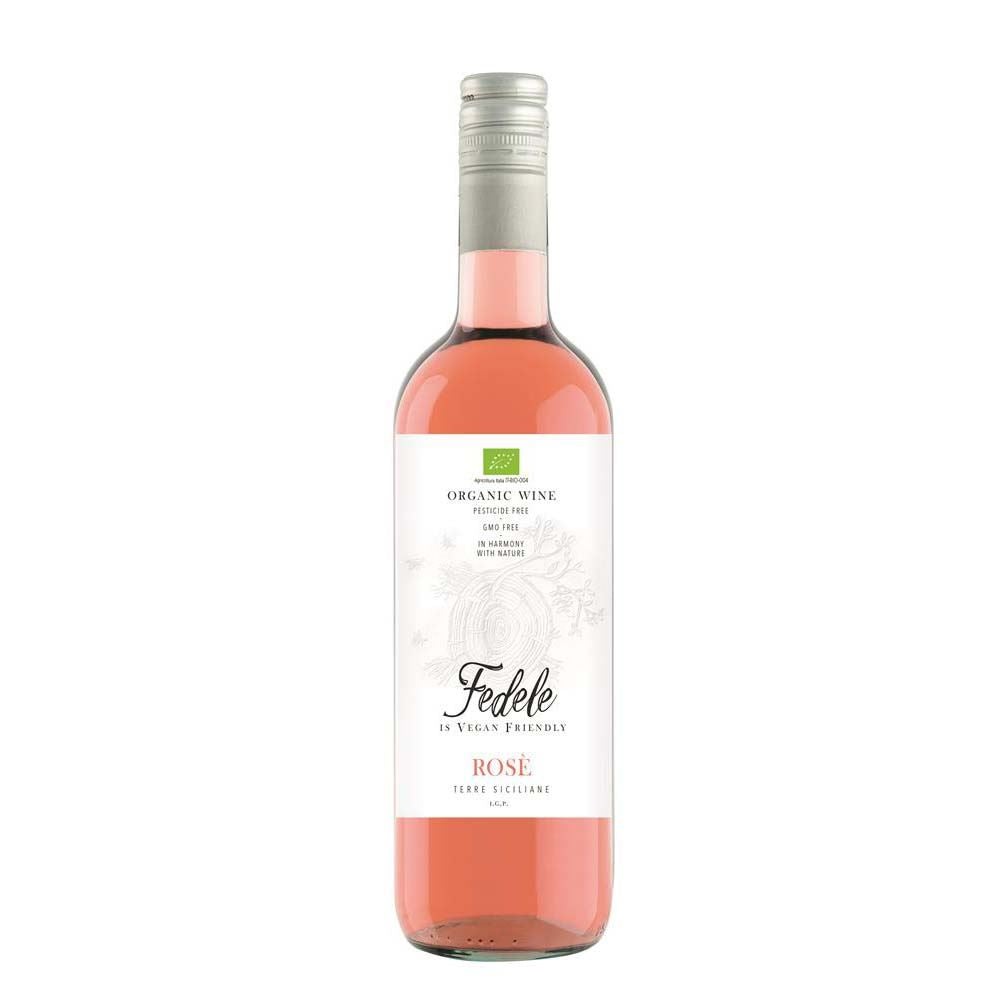 The Wine People Rose Wine - Fedele Organic Rose Terre Siciliane IGP 75cl