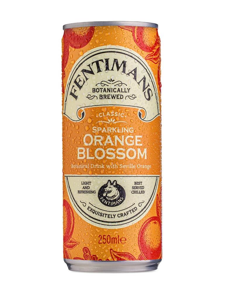 Fentimans Sparkling Orange Blossom with Seville Orange Drink 250ml - 12 Pack