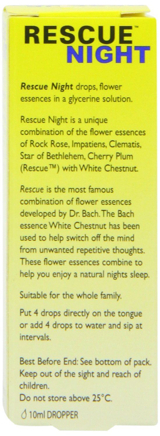 Bach Rescue Night Drops Dropper 10ml