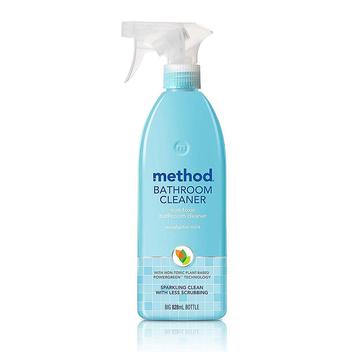Method Spray Logo Method Bathroom Spray 828ml - Eucalyptus & Mint – Health Plus Living