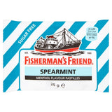 Fisherman's Friend Spearmint Sugar-Free Lozenges 25g - Pack of 24