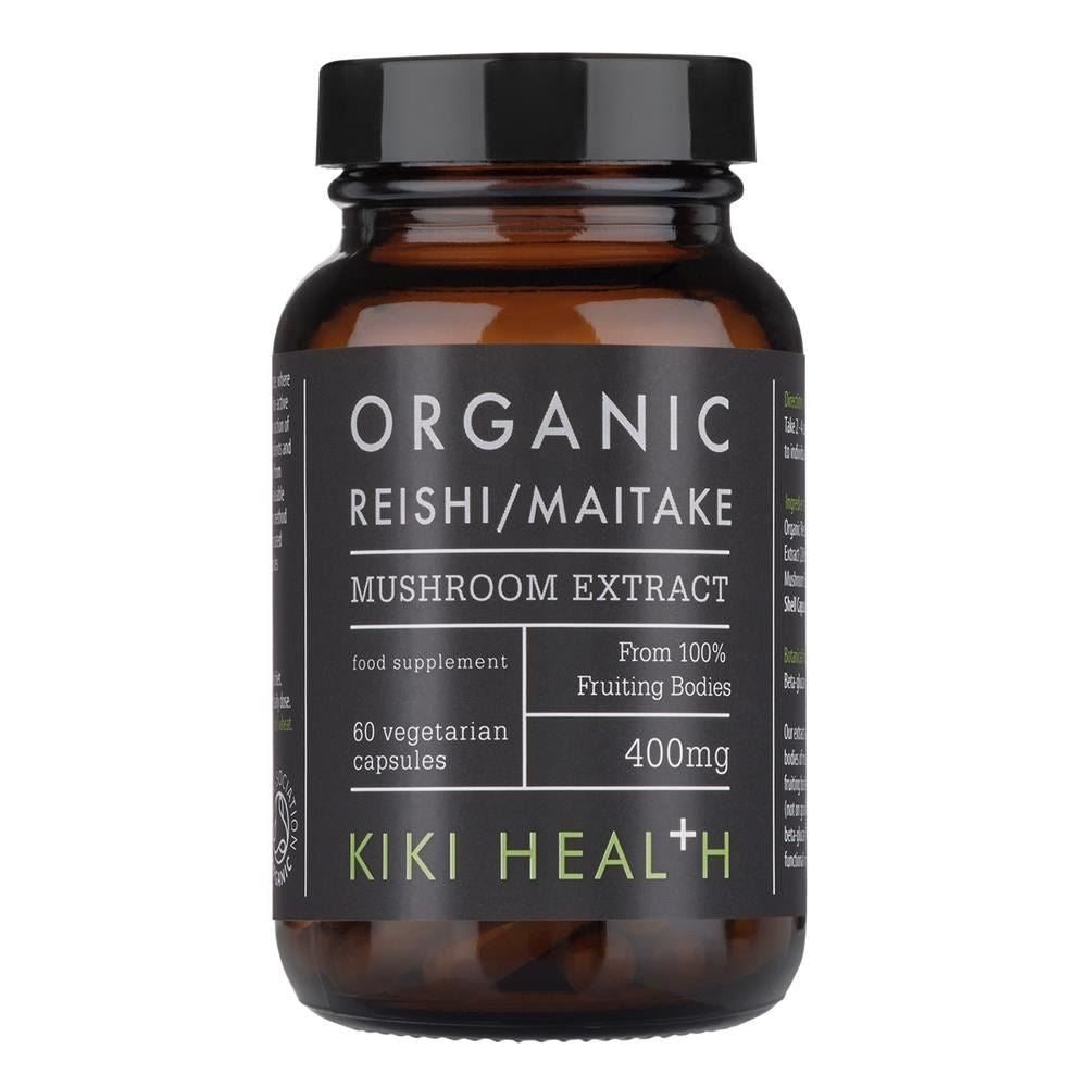 KIKI Health Org Maitake & Reishi Extract blend 60 Vegicaps