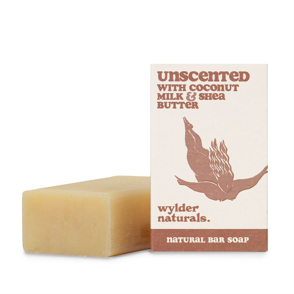 Wylder Naturals 120g Unscented with Coconut Milk & Shea Butter Natural Soap