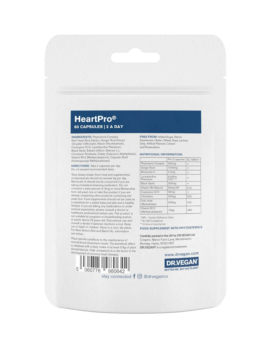 Dr. Vegan HeartPro - 60 Capsules