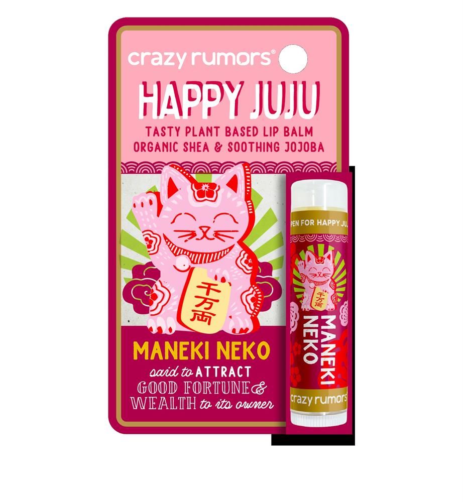 Crazy Rumors Maneki Neko Lucky Cat Lip Balm 4g
