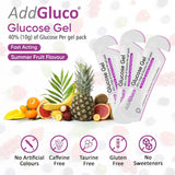 AddGluco Glucose Gel Summer Fruit Flavour - 3x25g Sachets