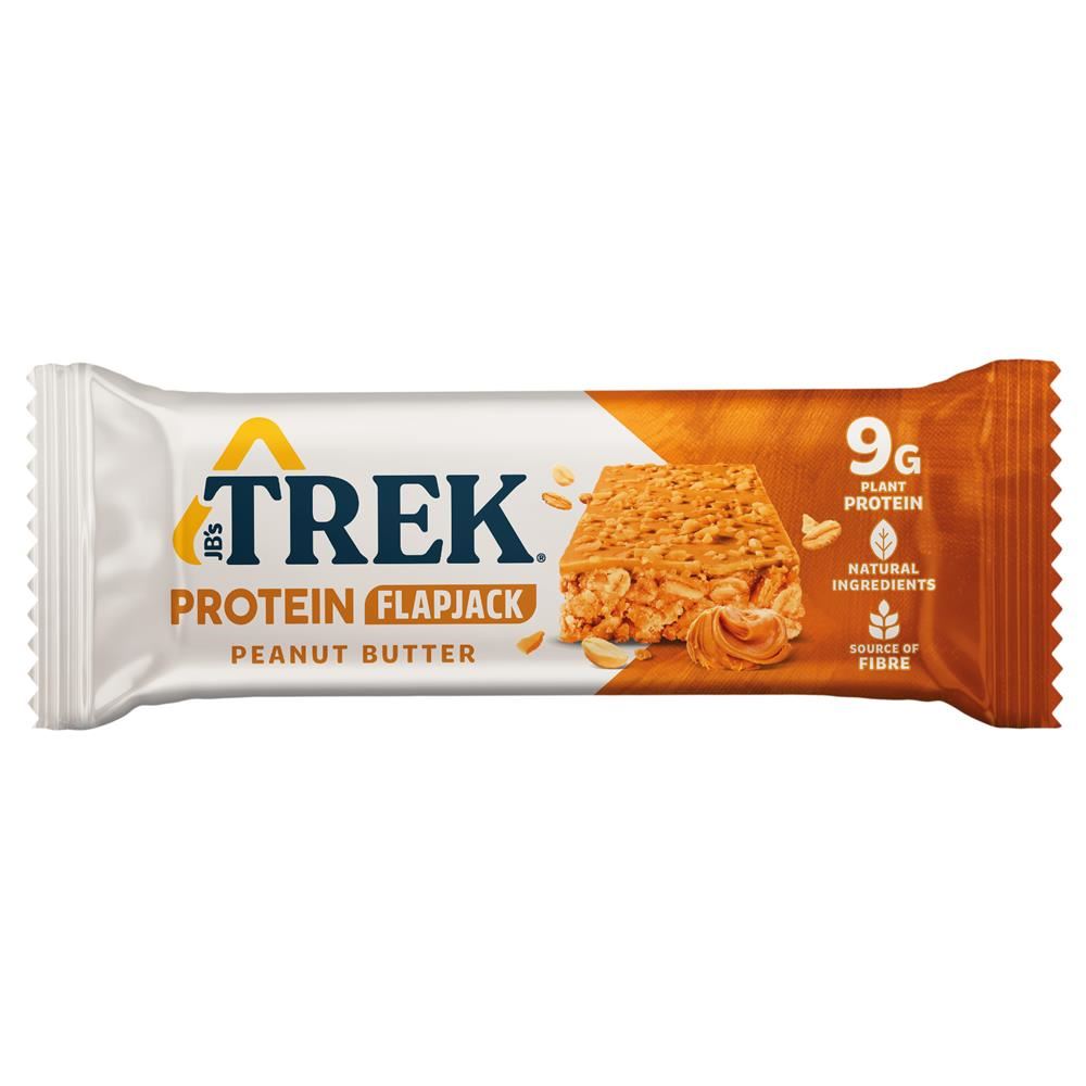 Trek Flapjack Peanut Butter 50g - 16 Pack