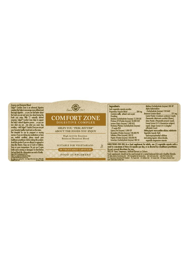 Solgar Advanced Multi-Enzyme Complex - 90 Vegicaps